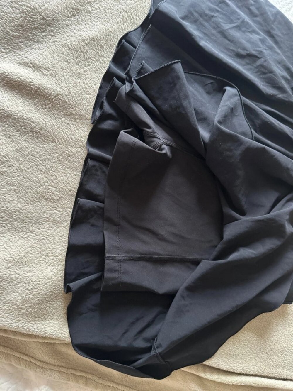 Black Pleated Tennis Skirt Size M - Picture 2 of 4